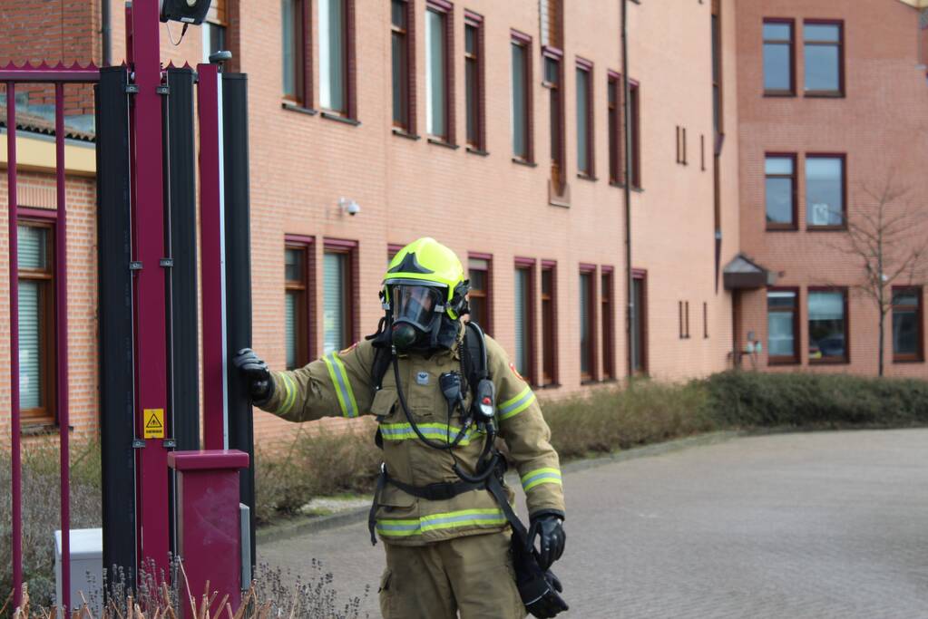 Gevaarlijke stof aangetroffen bij politiebureau