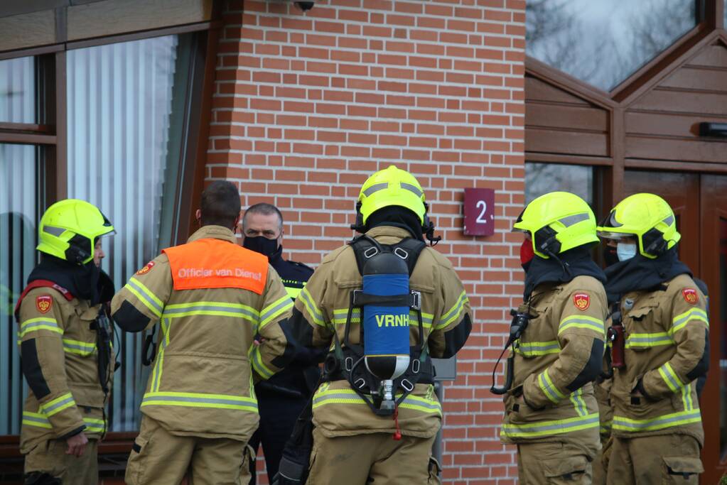 Gevaarlijke stof aangetroffen bij politiebureau