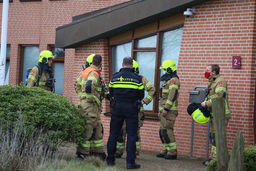 Gevaarlijke stof aangetroffen bij politiebureau