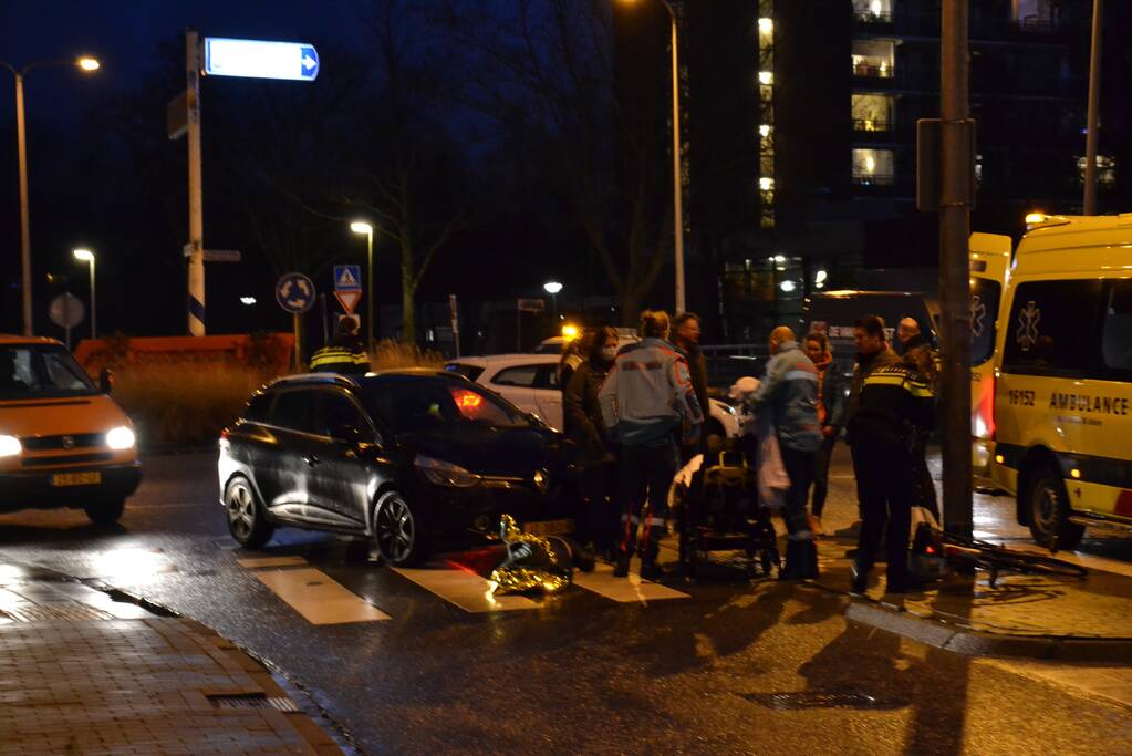 Botsing tussen fietser en automobilist