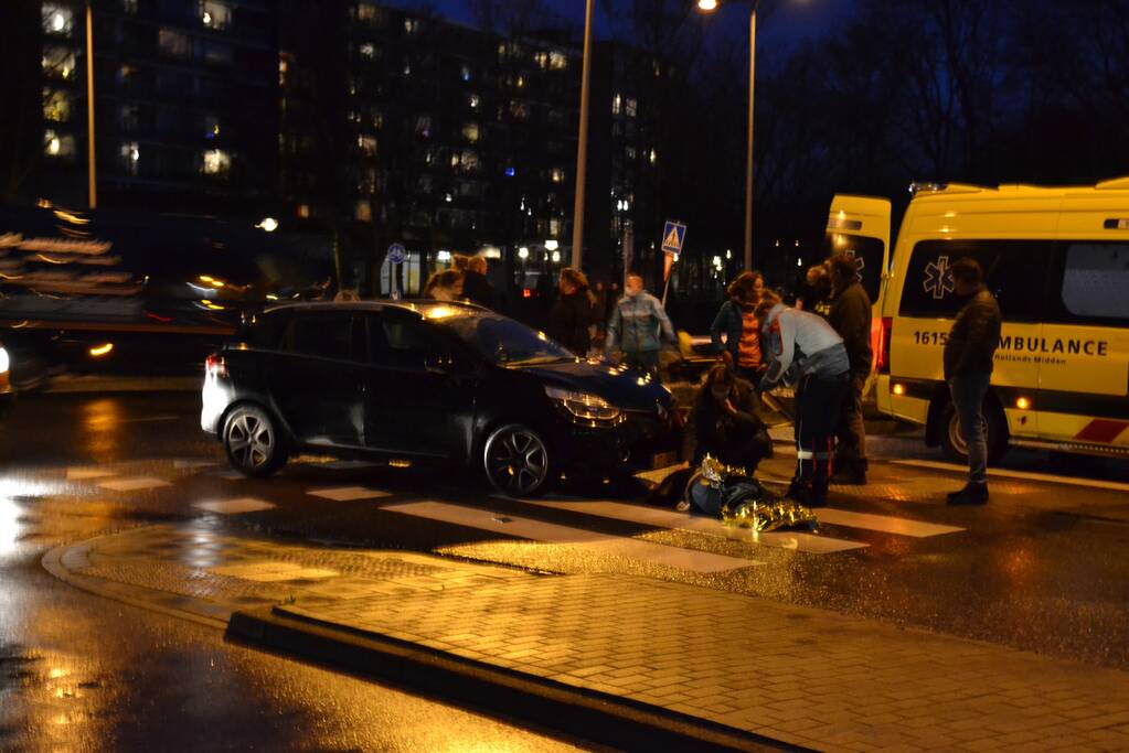 Botsing tussen fietser en automobilist