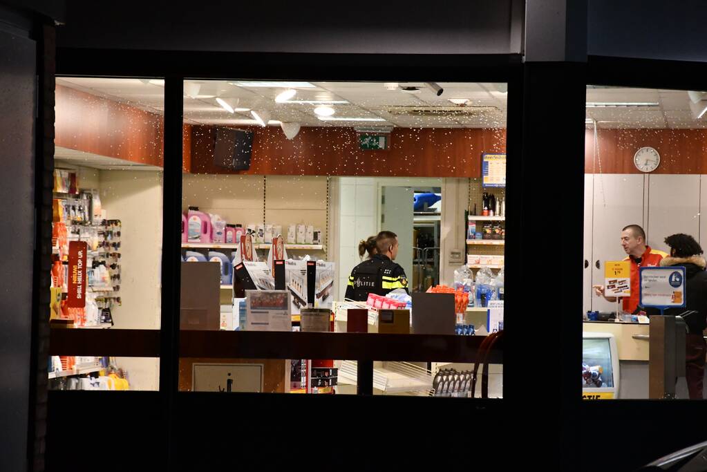 Overval op Shell-tankstation