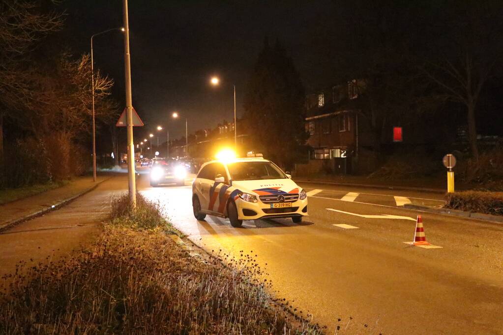 Kop-staart botsing op kruising