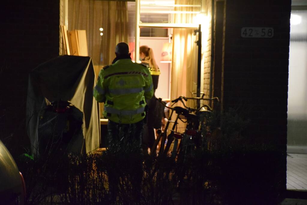 Grote politie inzet voor mogelijk steekincident