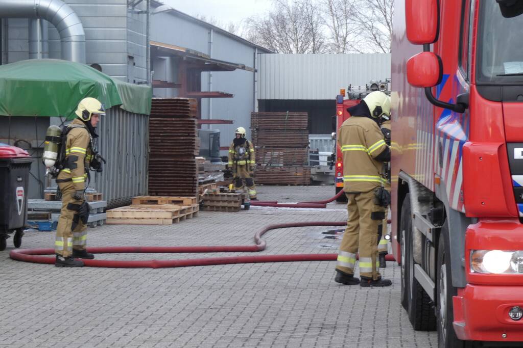 Brand bij houtbewerkingsbedrijf Awood