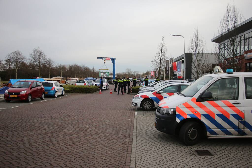 Brand bij Hekker interieurbouwbedrijf