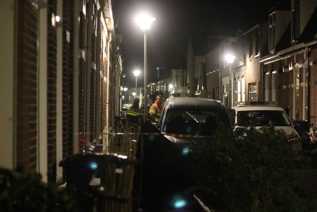Recherche doet onderzoek naar incident in woning