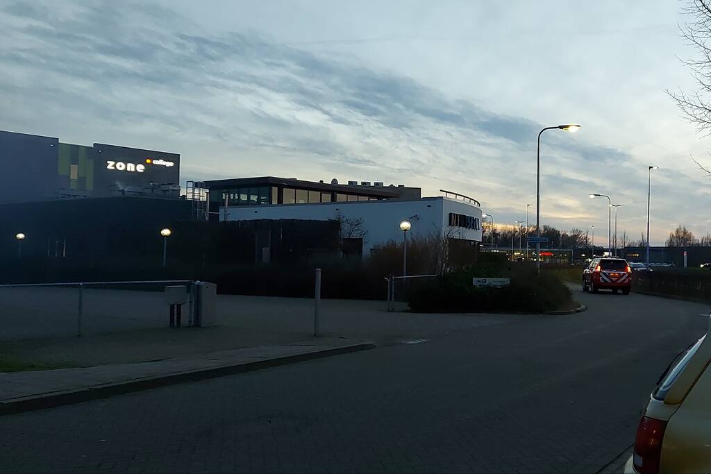 Grote brand in Zone College