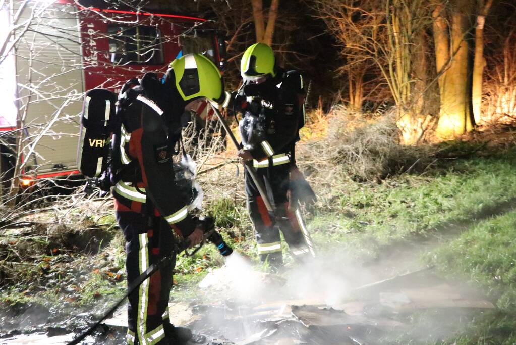 Buitenbrand snel geblust