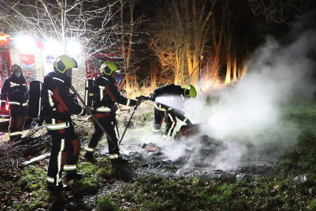 Buitenbrand snel geblust