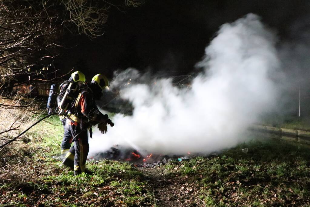 Buitenbrand snel geblust