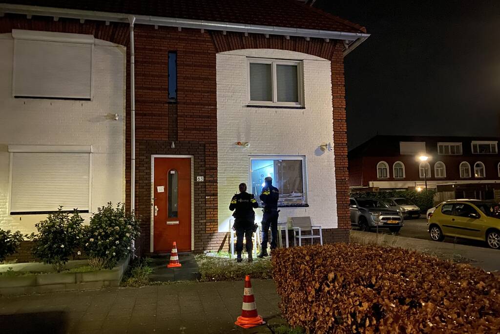 Politie onderzoekt schietpartij op woning