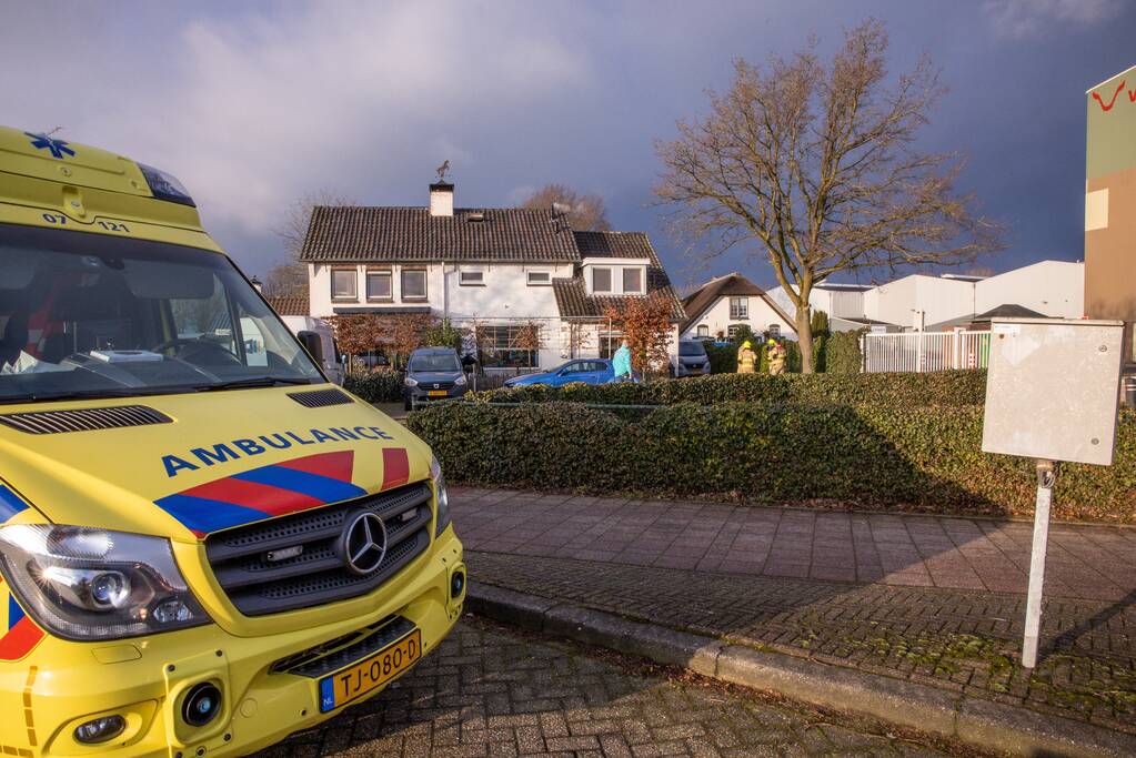 Brand op bovenverdieping vrijstaande woning