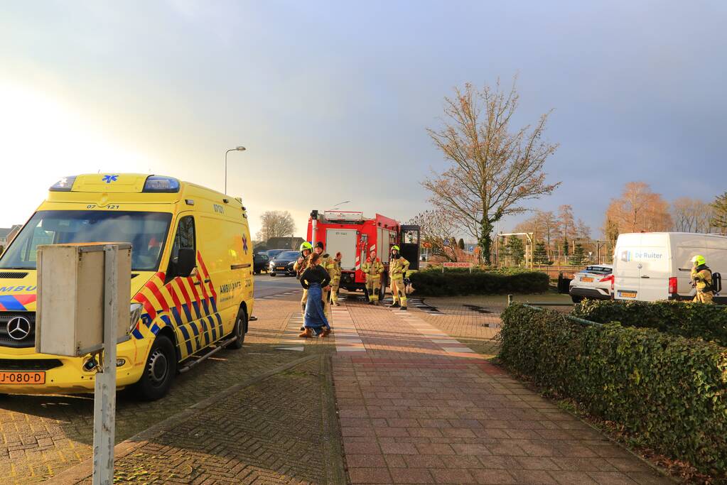 Brand op bovenverdieping vrijstaande woning