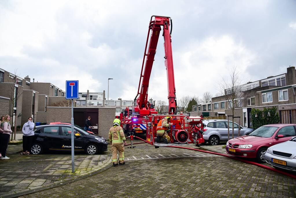 Woning verwoest door uitslaande brand
