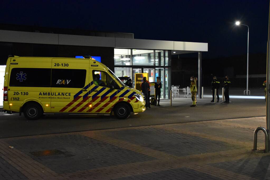 Vreemde lucht in Lidl-supermarkt