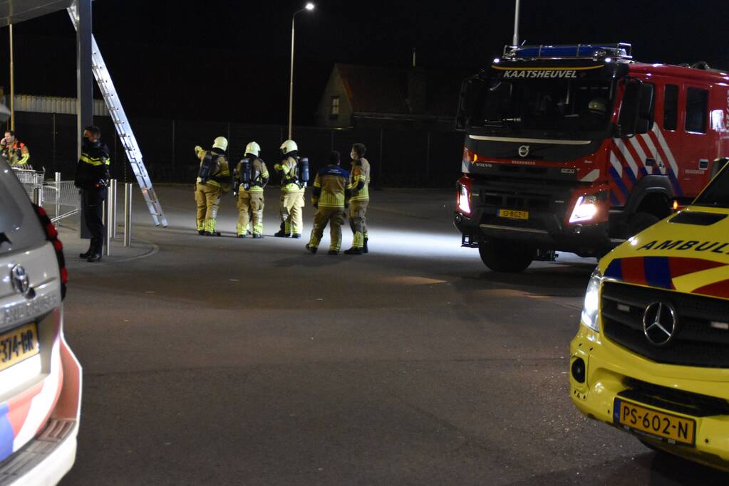 Vreemde lucht in Lidl-supermarkt