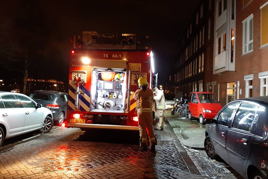 Brand in woning snel onder controle