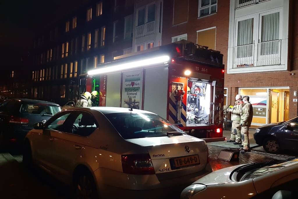 Brand in woning snel onder controle