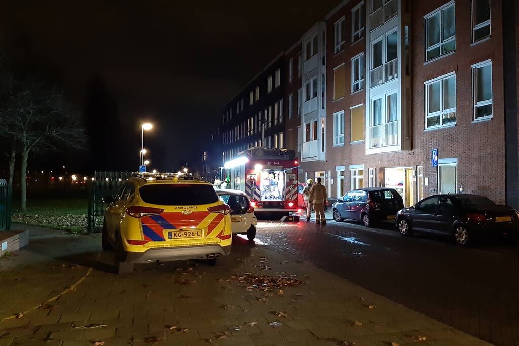 Brand in woning snel onder controle