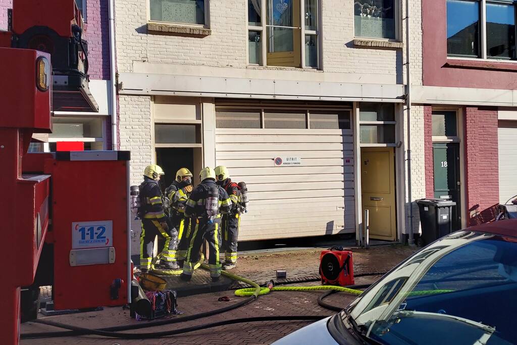 Brand in bovenwoning