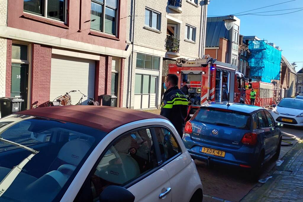 Brand in bovenwoning