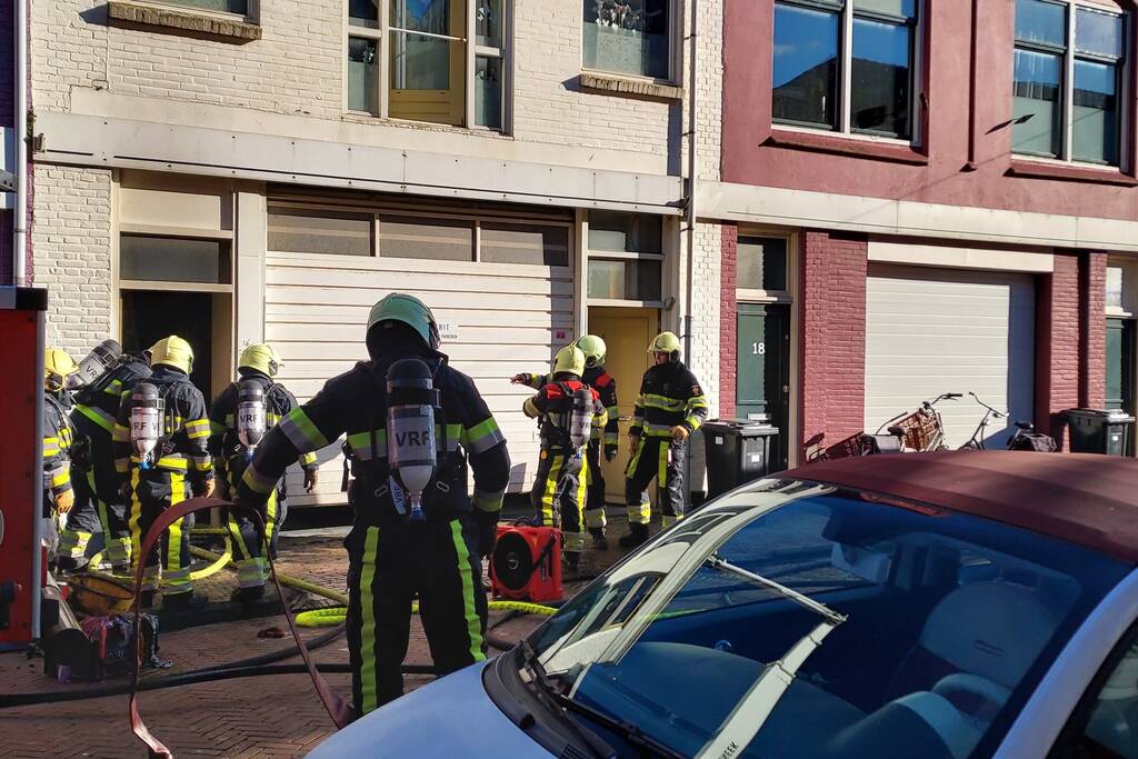 Brand in bovenwoning