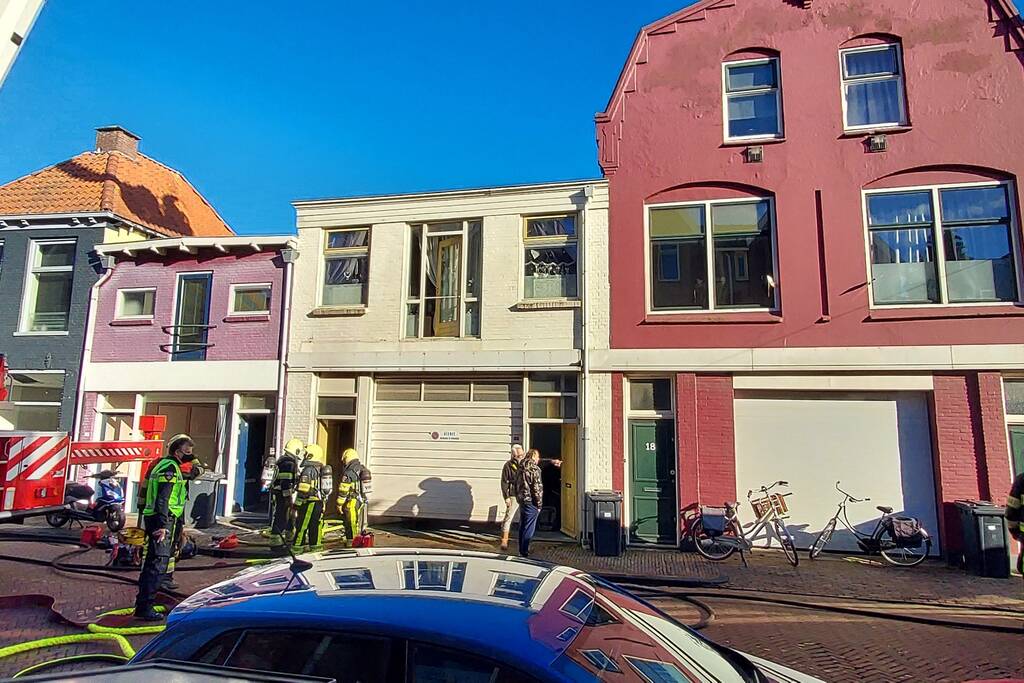 Brand in bovenwoning