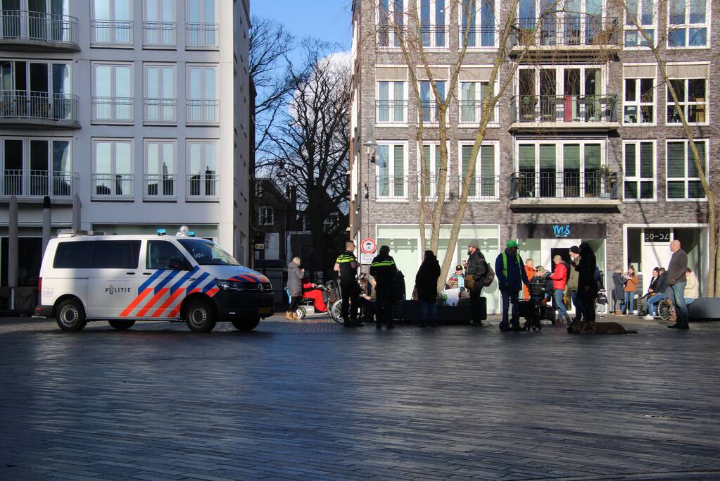 Politie maakt einde aan demonstratie