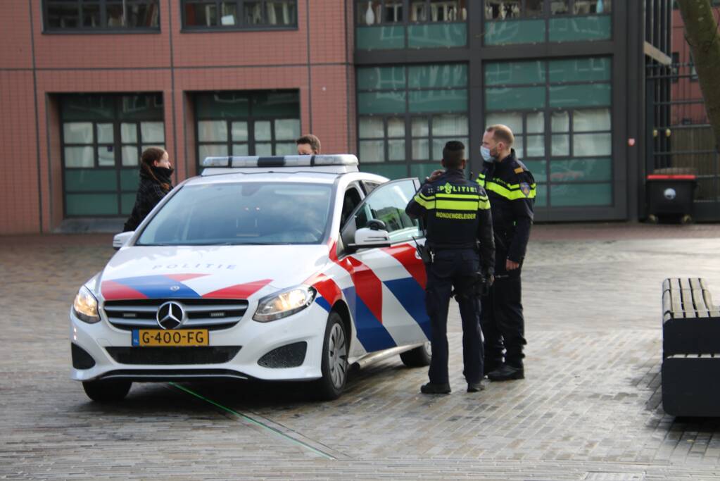 Politie maakt einde aan demonstratie