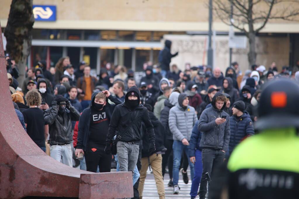 Demonstratie loopt uit de hand