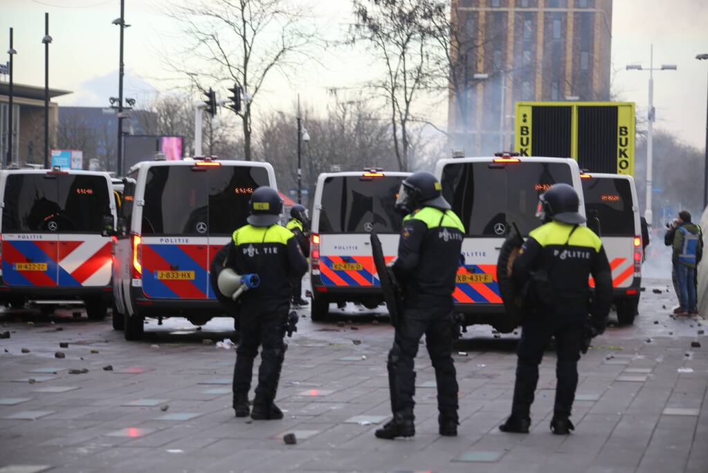 Demonstratie loopt uit de hand