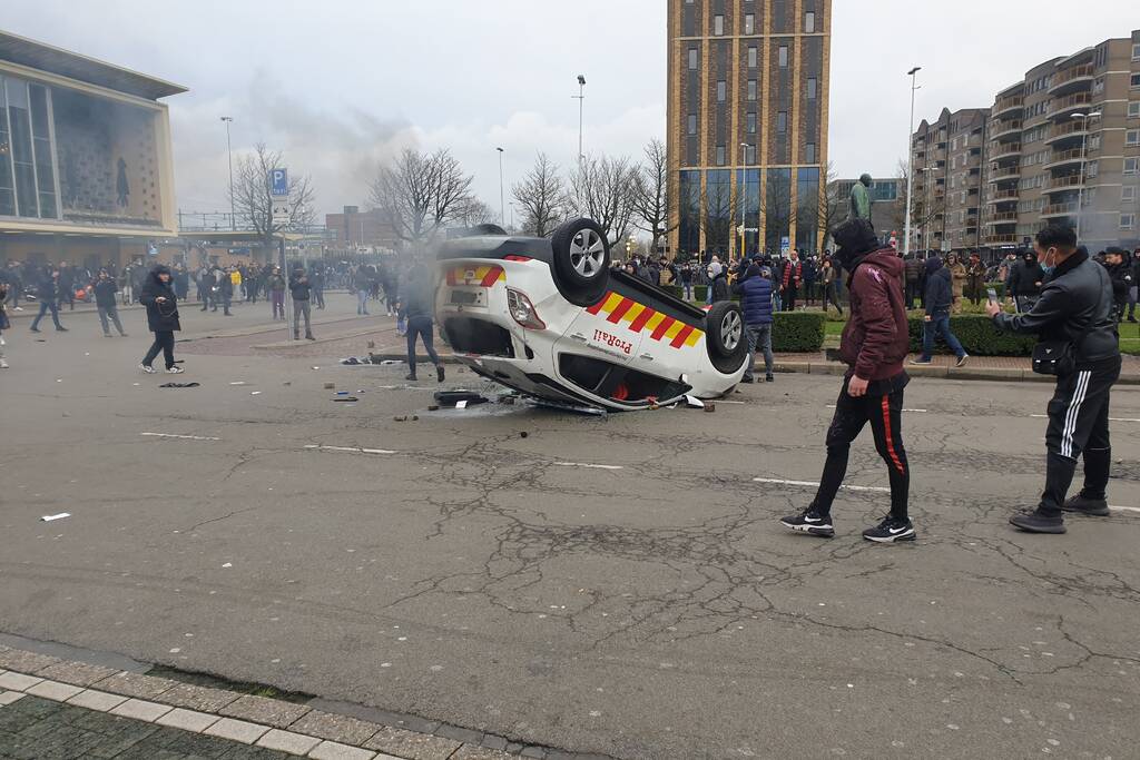 Demonstratie loopt uit de hand