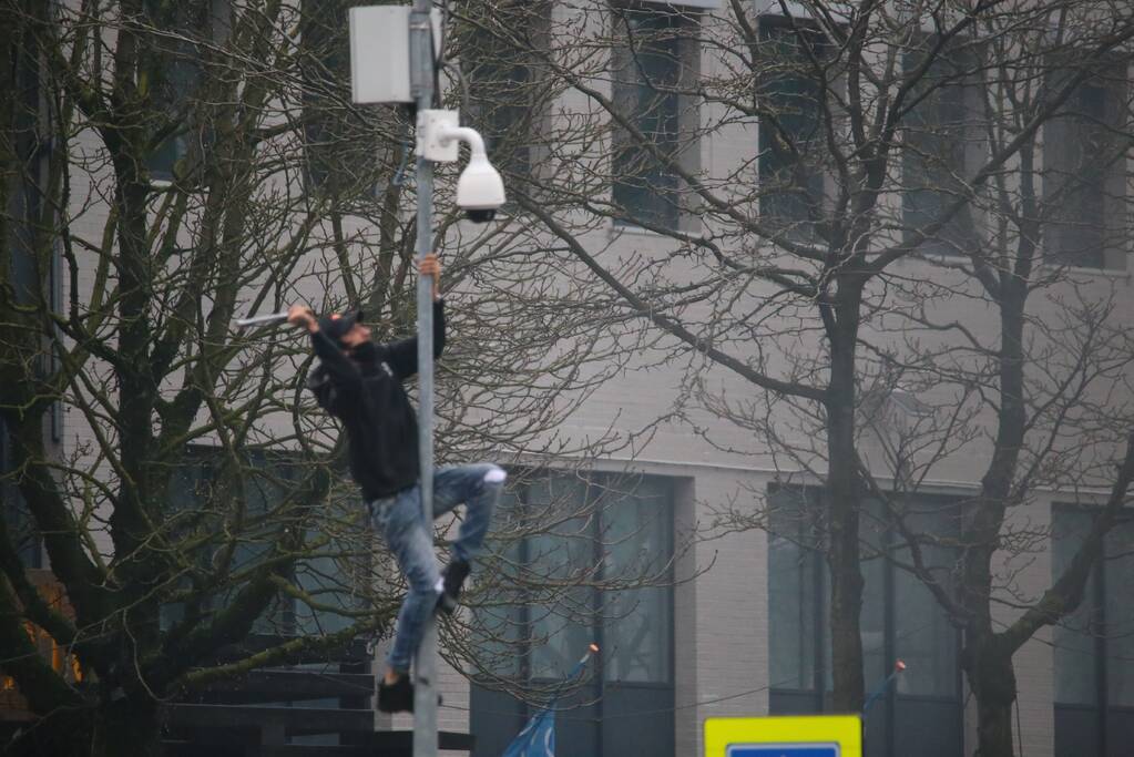 Demonstratie loopt uit de hand