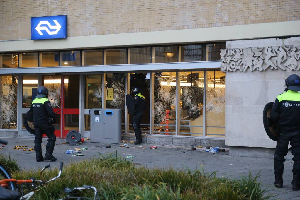 Demonstratie loopt uit de hand