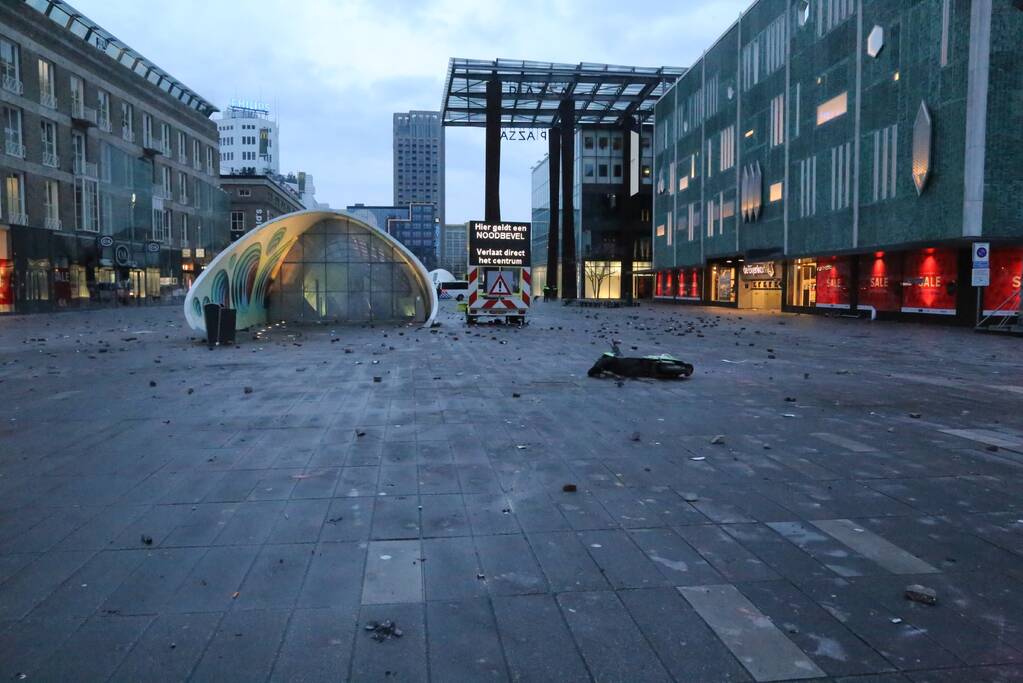 Demonstratie loopt uit de hand