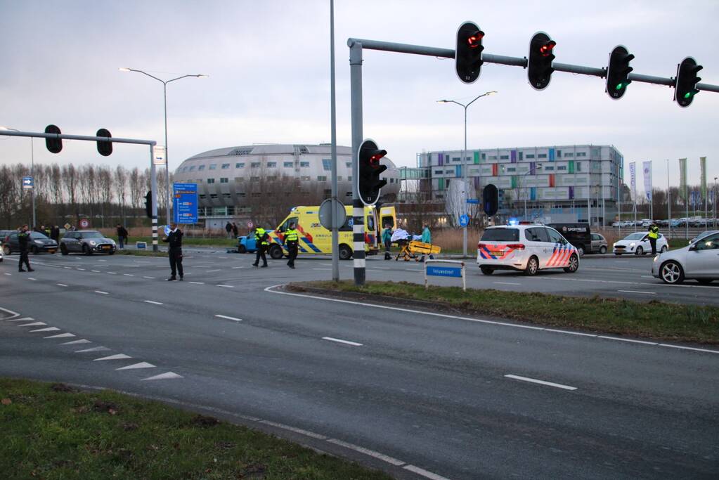 Vijf voertuigen betrokken bij verkeersongeval