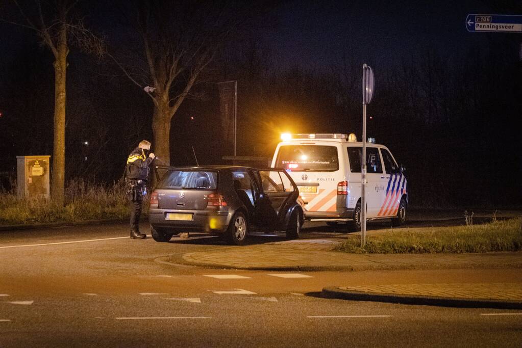 Automobilist aangehouden na doorzoeking auto