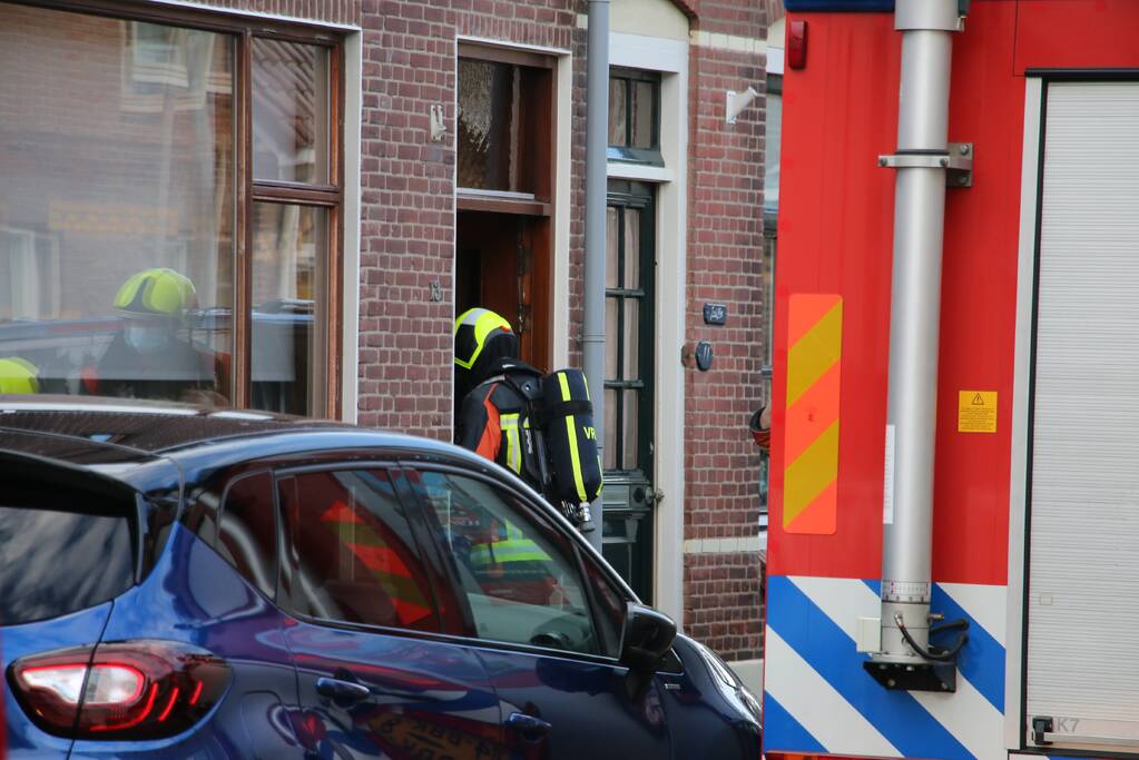 Onderzoekk naar gaslucht in woning
