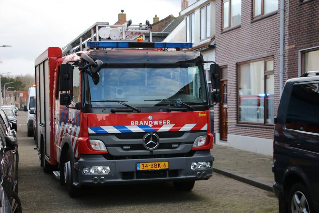 Onderzoekk naar gaslucht in woning