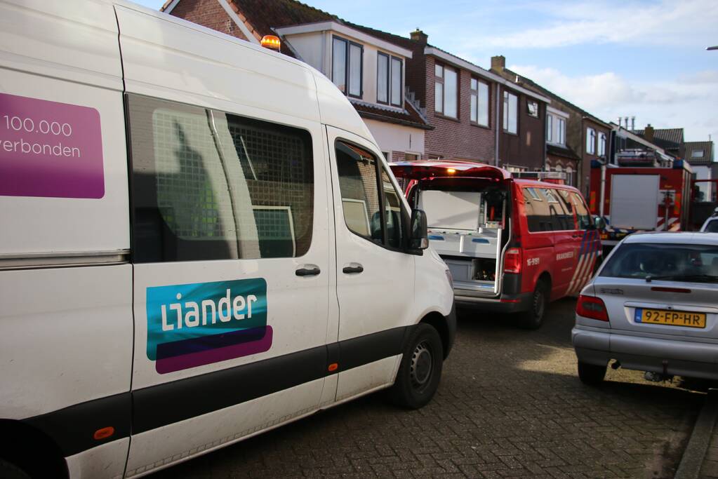 Onderzoekk naar gaslucht in woning