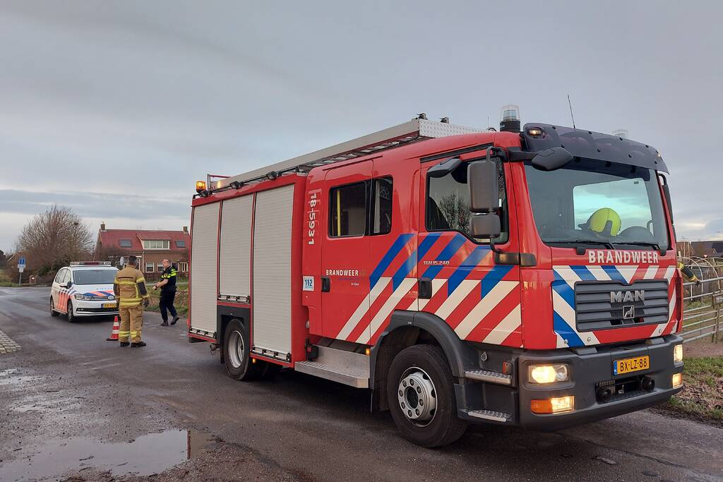 Kas verwoest door brand Moestuinvereniging