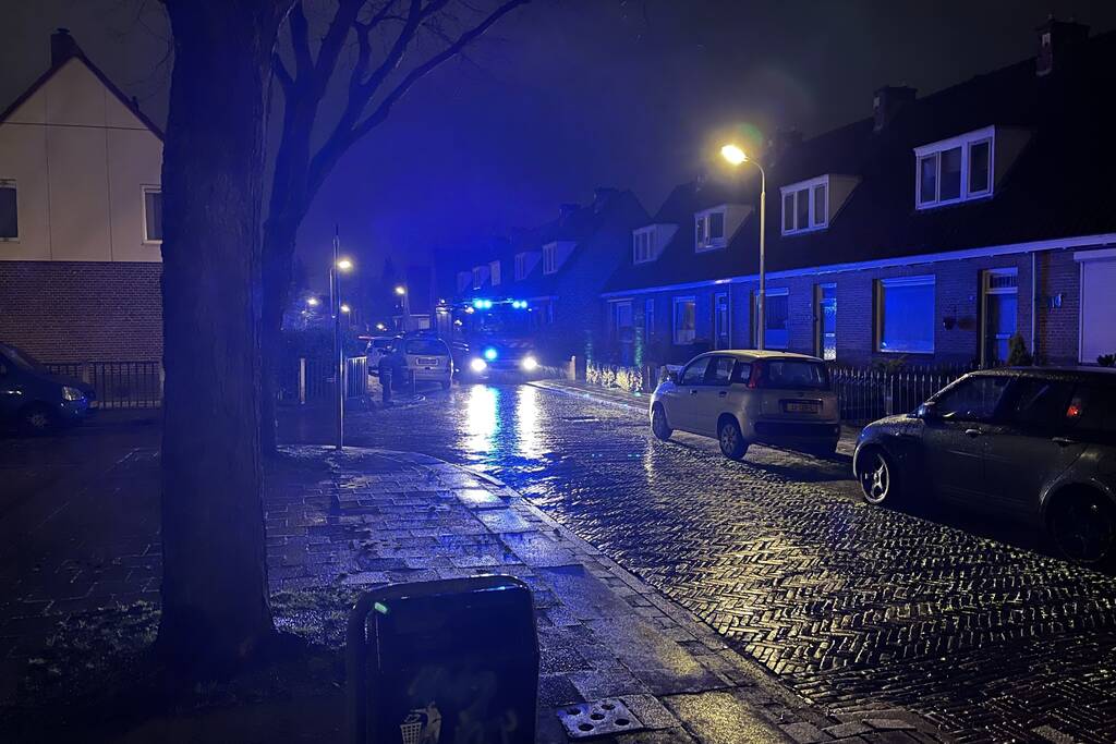 Auto vat vlam in Soesterkwartier