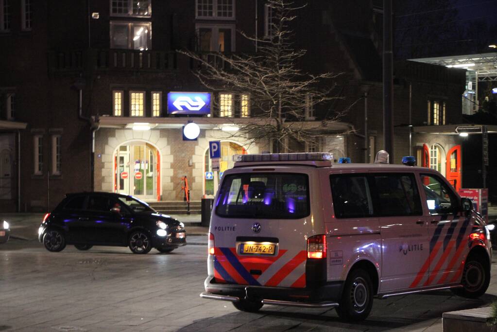 Politie controleert personen in binnenstad