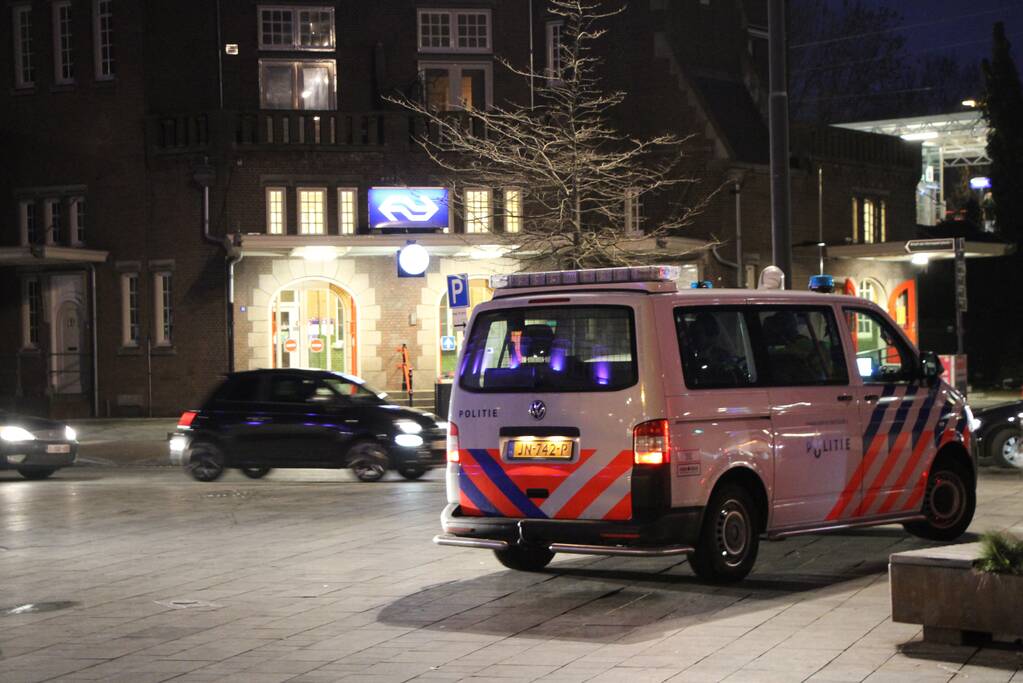 Politie controleert personen in binnenstad