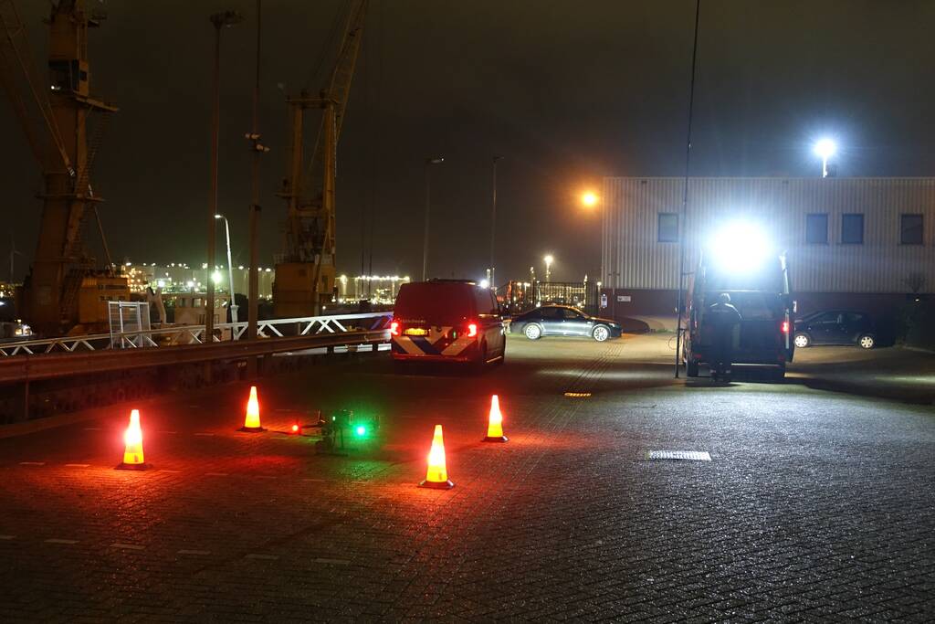 Drone ingezet bij persoon te water