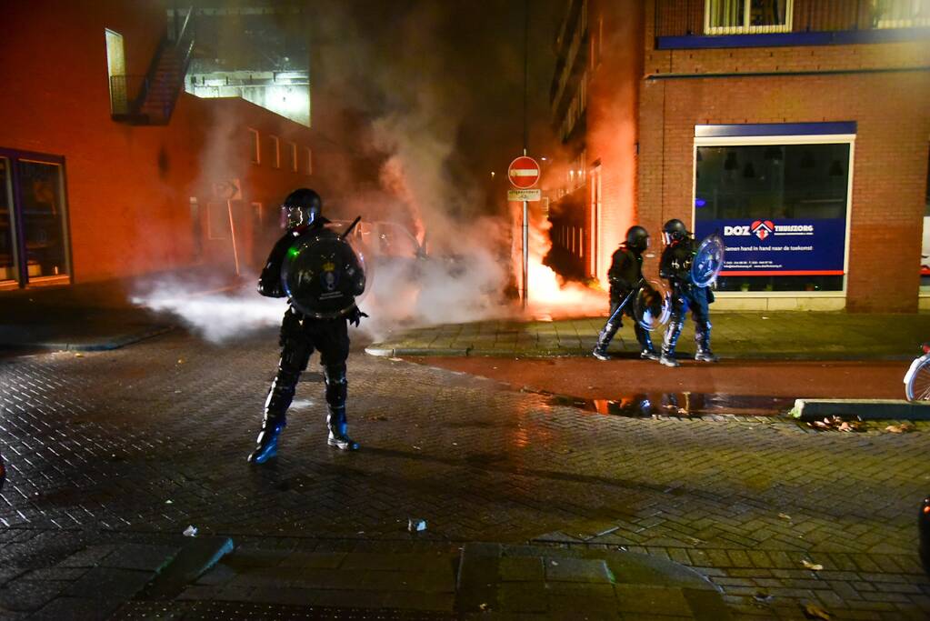 Ongeregeldheden na oproep tot rellen
