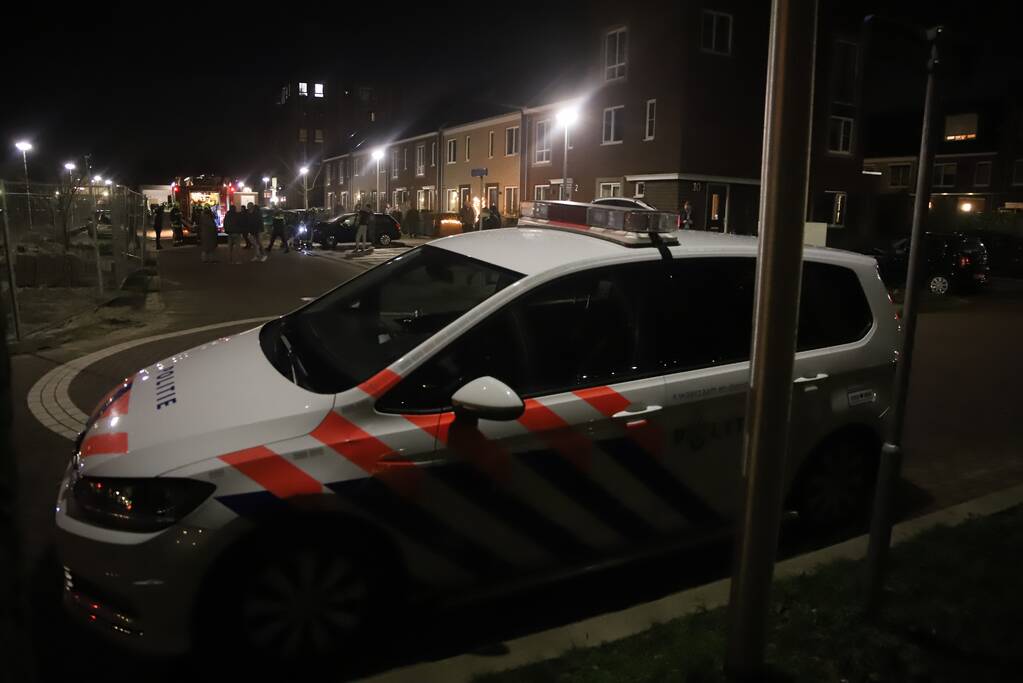 Auto volledig uitgebrand