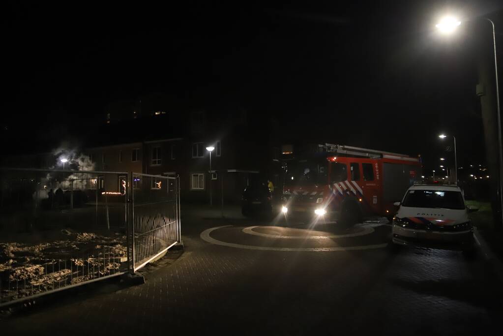 Auto volledig uitgebrand