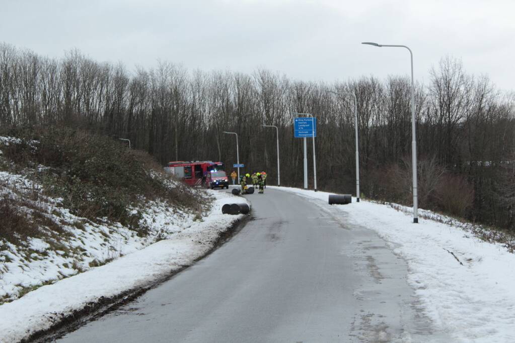 Vaten met chemisch afval aangetroffen